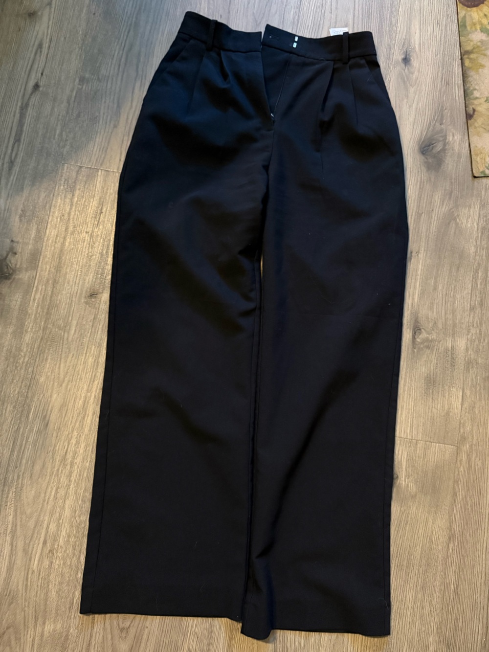 Abercrombie & Fitch Black Wide Leg Pants - Picture 4 of 5